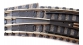FL9175 Aiguillage courbe, commande manuelle, 111 mm